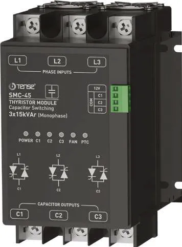 TENSE STC-30 Kapasitif Statik Kontaktör