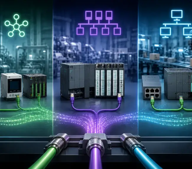 Modbus, Profibus ve Profinet