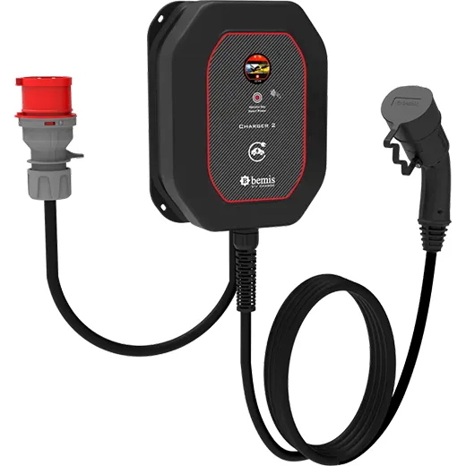 Bemis Charger 2 Fişli 22 kW Elektrikli Araç Şarj İstasyonu