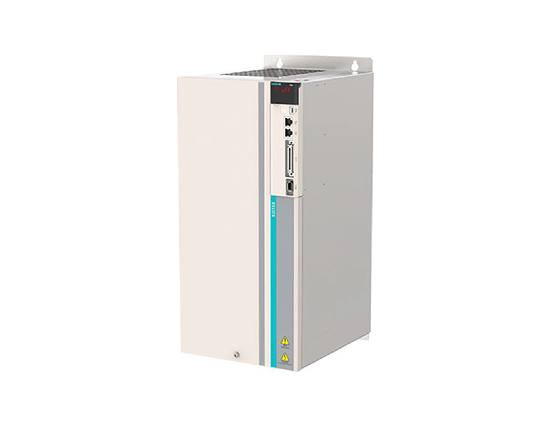 VEICHI SD700 servo sürücü, ön-yan görünüm