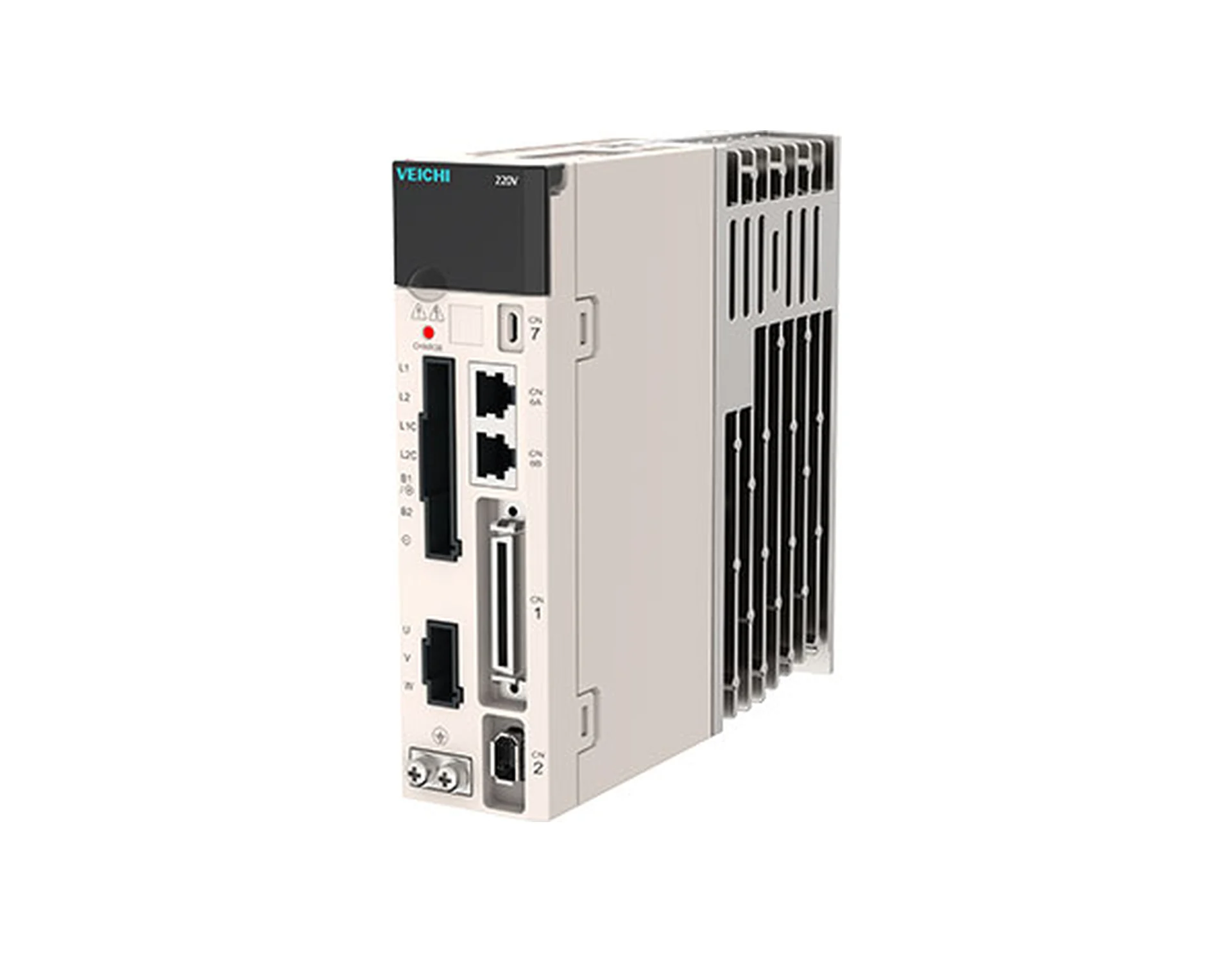 VEICHI SD700 servo sürücü, soğutma kanatlı gövde