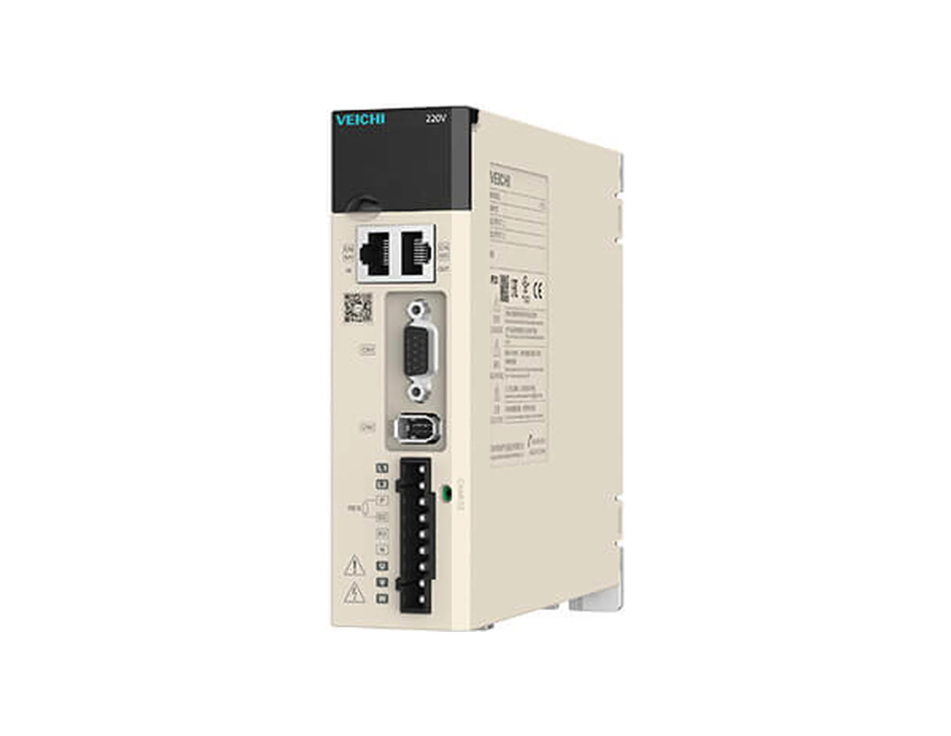 VEICHI SD780 servo sürücü, yan açıdan görünüm